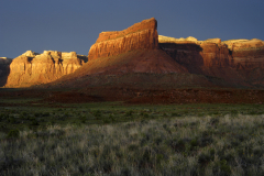 Buttes At Last Light