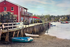 Low Tide In Maine