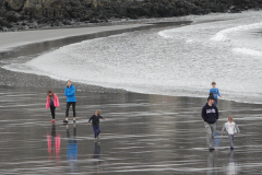 Family On The Beach