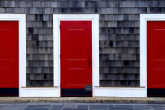 3 Red Doors