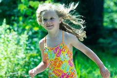Sam In Her First Race