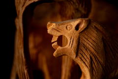 Detail Of A Carving From India