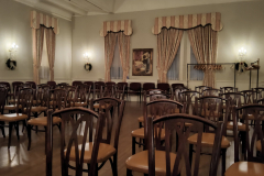 Phelps Mansion Seats Before the Grand Event