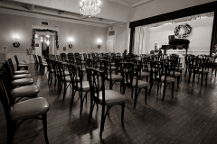 Phelps Mansion BW Piano Recital Chairs