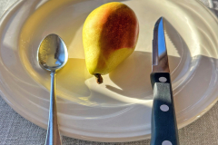 Pear On A Plate