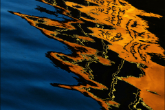 Abstract Sun on Water