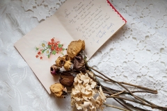 Mom's Flowers and Dad's Card