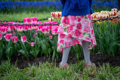 Girl In Flower Dress