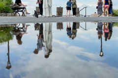 Park Puddle Reflection