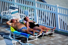 They Should Have Looked Down Before They Laid Down