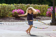 Girl With Hula Hoop