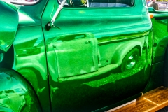 Three Green Trucks