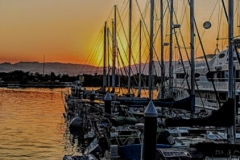 Sunrise Over the Marina
