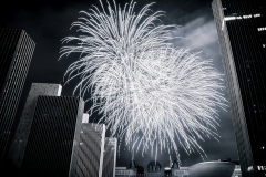 Fireworks Over Empire Plaza