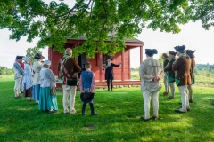 Reenactors Sunday Service