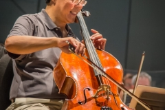 Yoyo Ma in Rehearsal