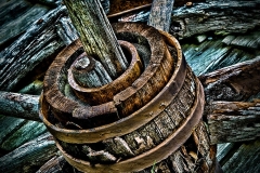 Old Wagon Wheel