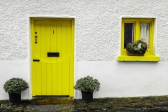 White Yellow Irish Home