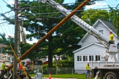 Electric Lines and Pole