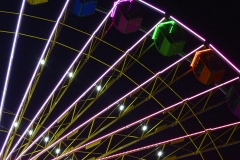 Ferris Wheel At Night