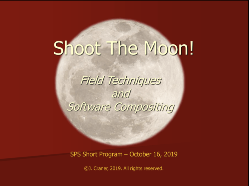 Shoot the Moon - Jim Craner